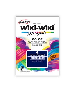TENIDOR WIKI WIKI ROPA AZUL COLEGIAL