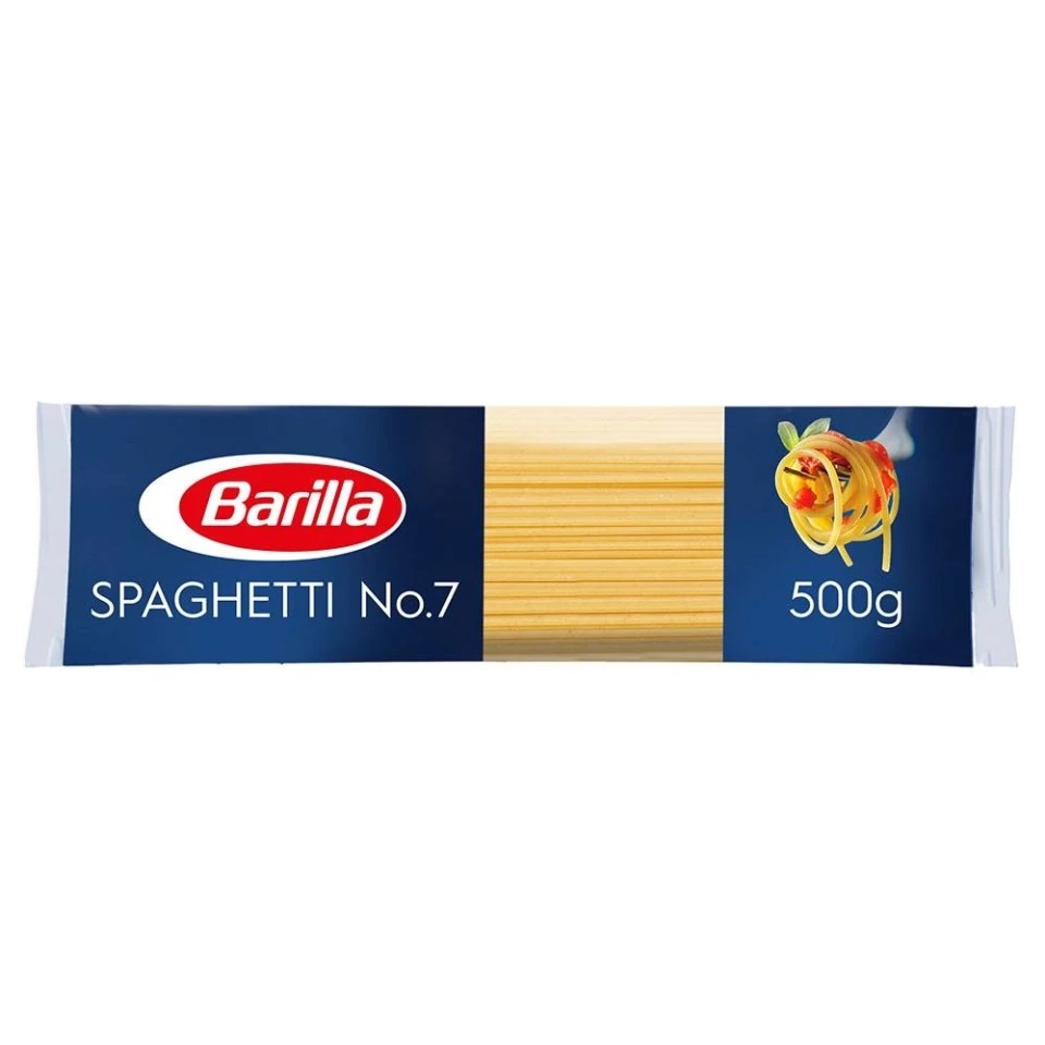 PASTA BARILLA 500GR ESPAGUETTI NO7
