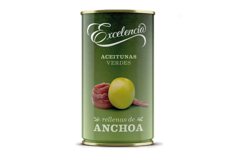 ACEITUNA EXCELENCIA 350GR ANCHOA