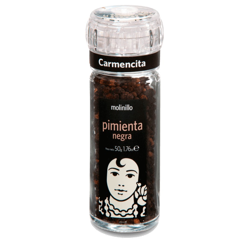PIMIENTA CARMENCITA 50GR NEGRA EN GRANO
