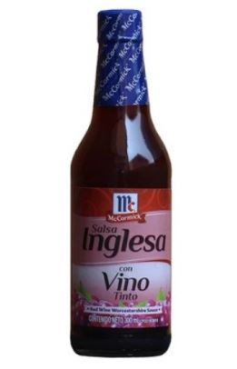 SALSA MCCORMICK 300ML INGLESA VINO TINTO