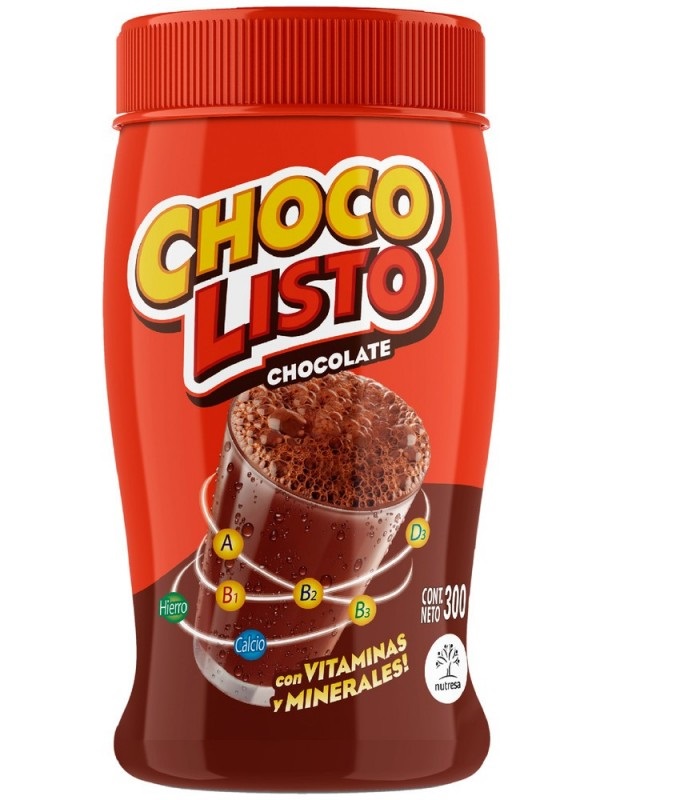 BEBIDA CHOCOLISTO 300GR ACHOCOLATADA