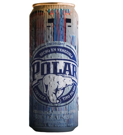 CERVEZA POLAR 355ML PILSEN LATA SLEEK