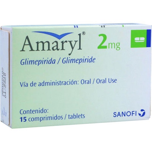 AMARYL 2MG X 15 COMPRMIDOS SANOFI