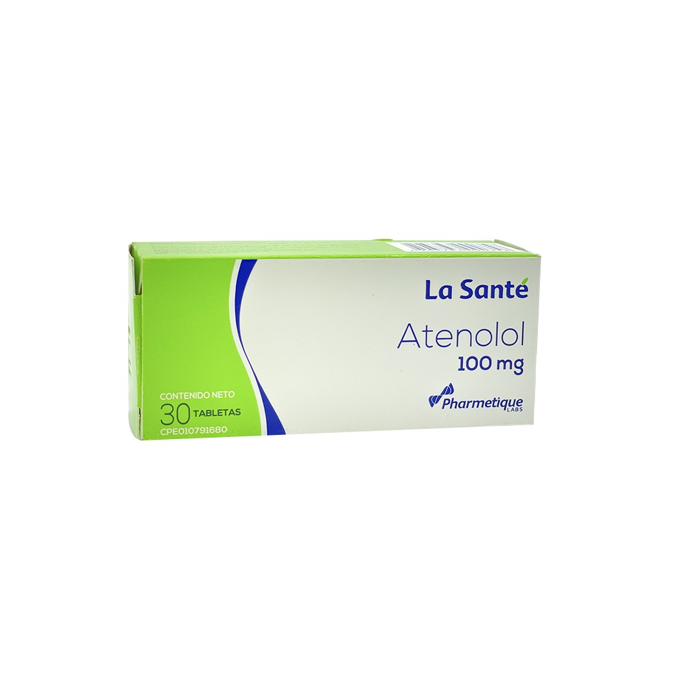 ATENOLOL 100MG X 30TABL LA SANTE