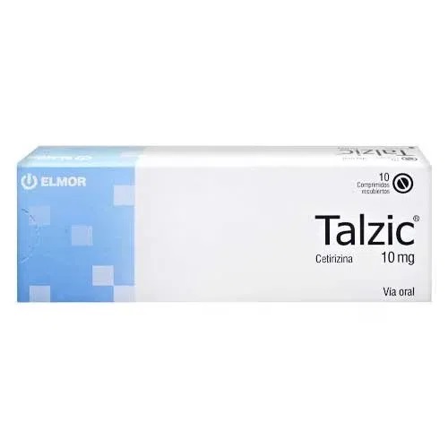 TALZIC 10MG X 10 COMP CETIRIZINA ELMOR