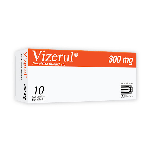 VIZERUL 300MG X 10COMP RANITIDINA DOLLDER