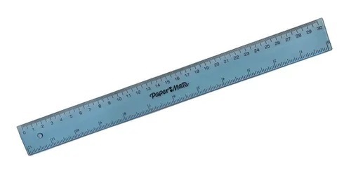 REGLA PAPER MATE 30 CM PLASTICA