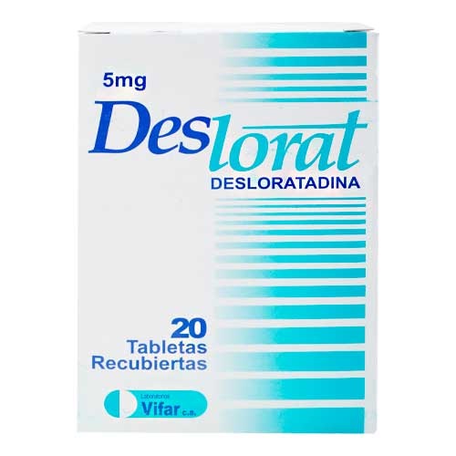 DESLORAT 5MG X 20 TABLETAS OFTALMI
