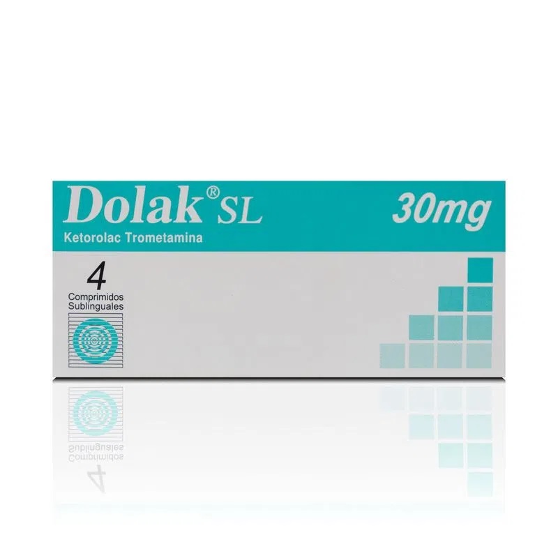 DOLAK SL 30MG X 4 COMP DOLLDER
