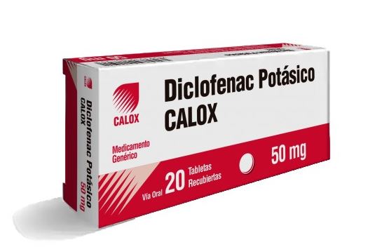 DICLOFENAC POTASICO 50MG X 20TAB CALOX