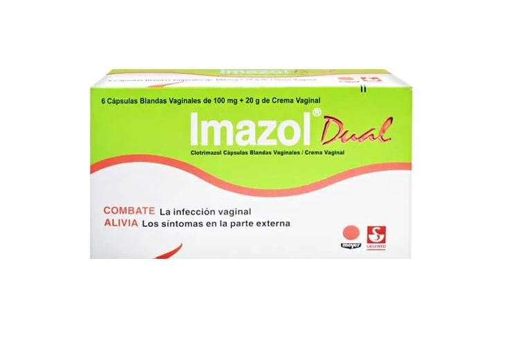 IMAZOL DUAL 100MG 6 OVULOS + 20GR CREMA MEYER