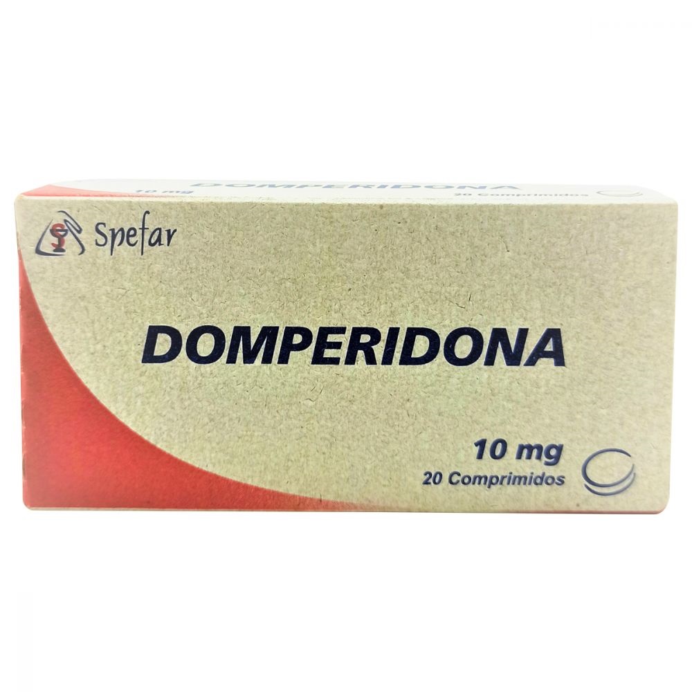 DOMPERIDONA 10 MG X 20 COMP SPEFAR