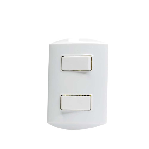 INTERRUPTOR DOBLE LEV W62/L2/1