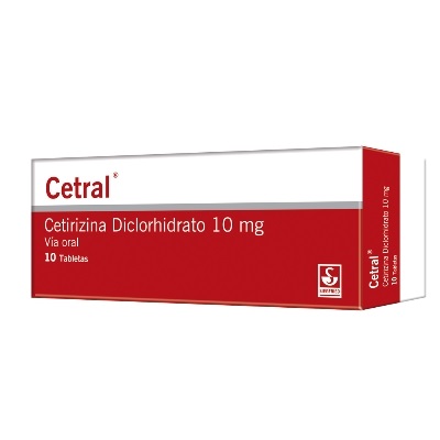CETRAL 10MG X 10TABL