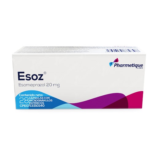 ESOZ 20MG X28 CAPSULAS PHARMETIQUE
