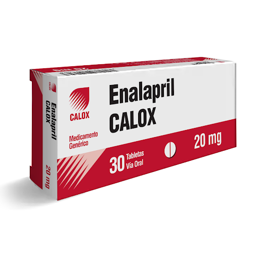 ENALAPRIL 20MG X 30TABLETAS CALOX