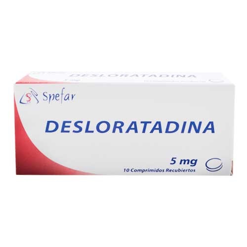 DESLORATADINA 5 MG X 10COMPRIMIDOS SPEFAR