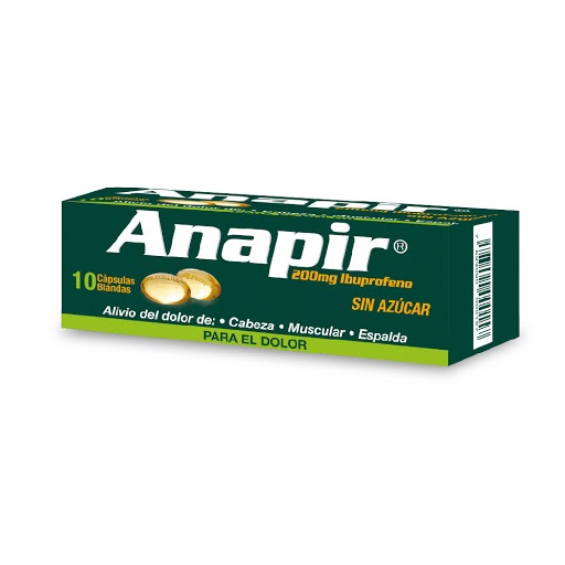 ANAPIR FC PHARMA 200MG X 10 CAPSULAS
