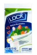 BOLSAS CON CIERRE LOCK X20UND MEDIANO