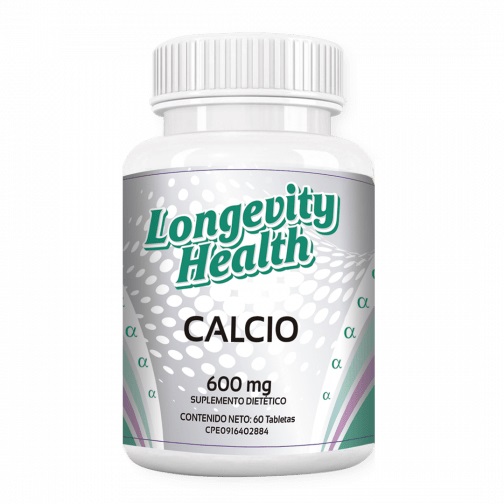 CALCIO LONGEVITY HEALTH 600MGX60TAB DROVENPLUS