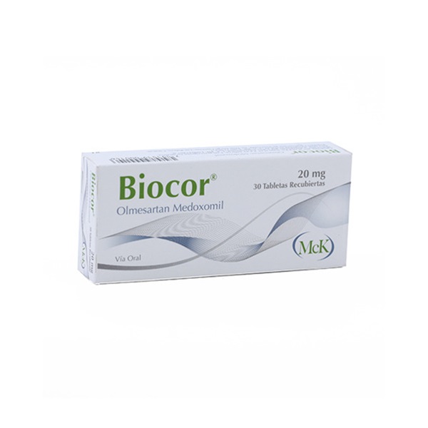 BIOCOR 20MG X 30 TABLETAS MCK