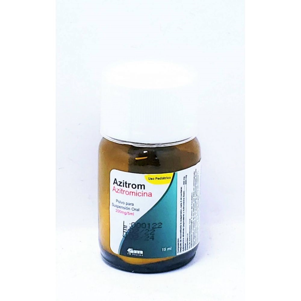 AZITROM SUSP 200MG/5ML X15ML SM PHARMA