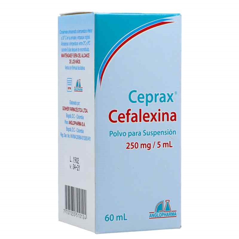 CEPRAX SUSP 250MG 5MLX60ML  ANGLO PHARMA