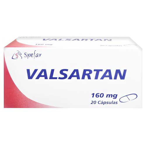 VALSARTAN 160MG X 20CAPSULAS SPEFAR