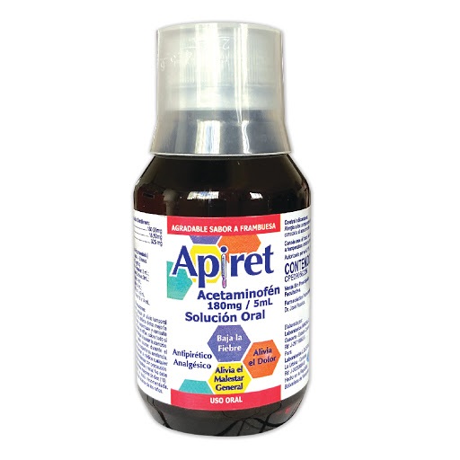 APIRET SOLUC ORAL 180/5ML X 60ML OFTALMI