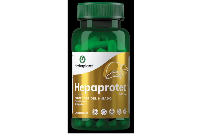 HEPAPROTEC 500MG HERBAPLANT 60CAPSULAS