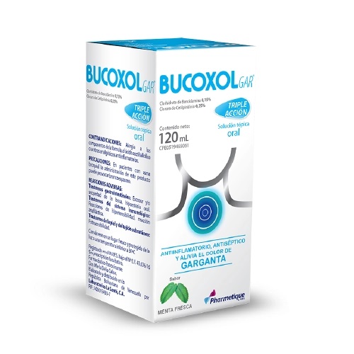 BUCOXOLGAR MENTA X 120ML LA SANTE