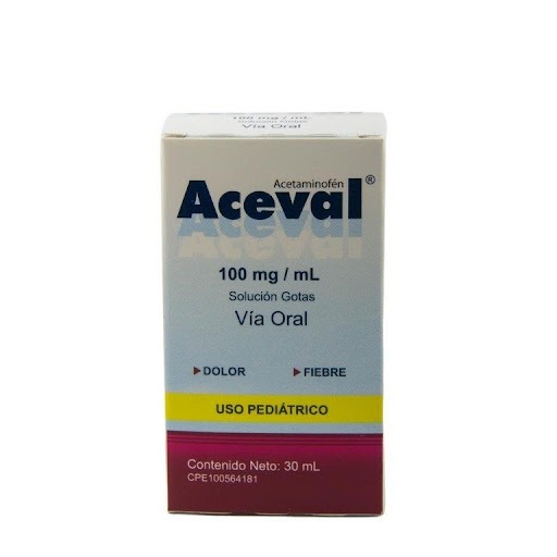 ACEVAL SOLUC GOTAS 100MG/ML X 30ML VALMORCA