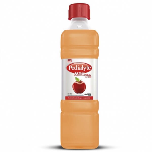 PEDIALYTE MAX MANZANA 500ML ABBOTT