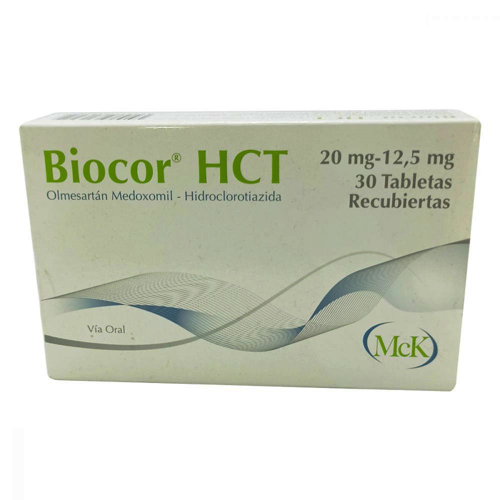 BIOCOR HCT 20MG - 12,5MG X 30TAB MCK