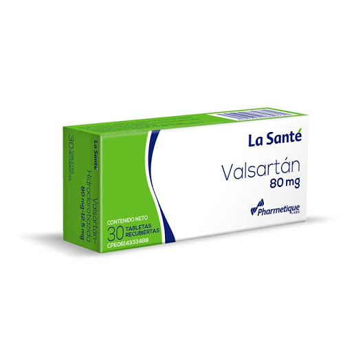 VALSARTAN 80MG X 30TAB LA SANTE