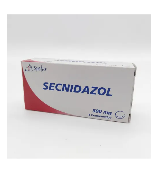 SECNIDAZOL 500MG X 4TABLETAS SPEFAR