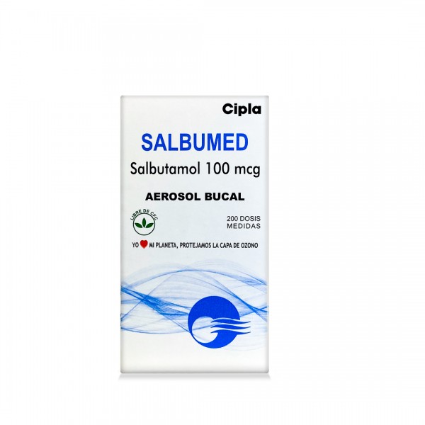 SALBUMED 100MCGX200DOSIS SALBUTAMOL CIPLA