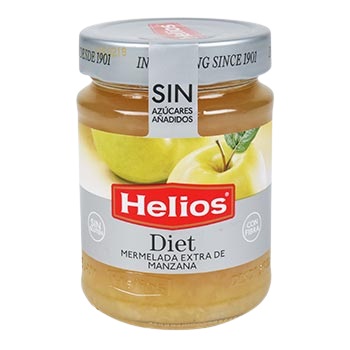 MERMELADA HELIOS 280GR MANZANA DIET