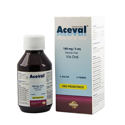 ACEVAL JARABE 180ML 5ML X 120ML VALMORCA