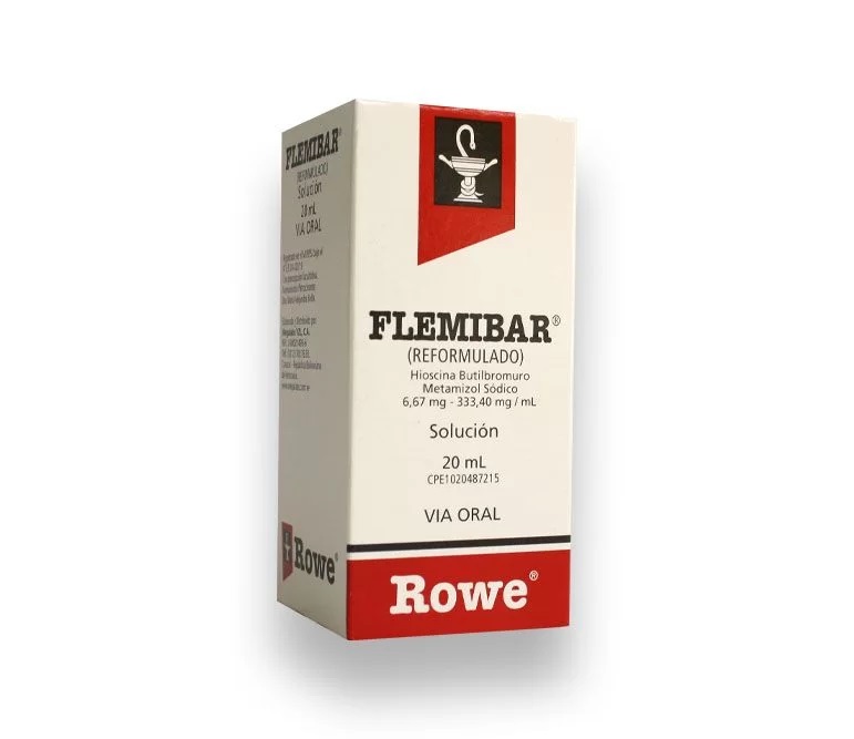 FLEMIBAR 6,67MG 333,40MG X 20ML SOLU ROWE