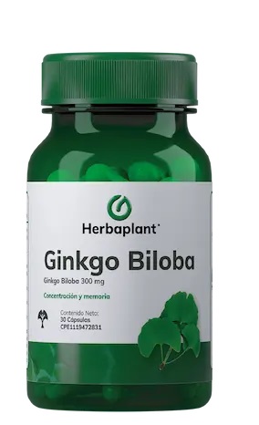 GINKGO BILOBA 300MG X 30TAB HERBAPLANT