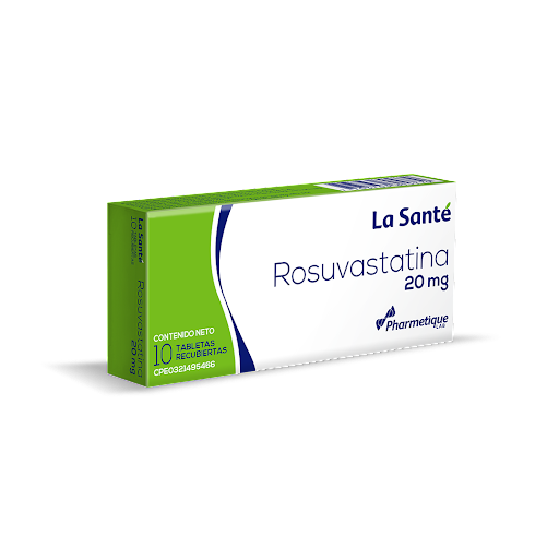 ROSUVASTATINA LA SANTE 20MG X 10TAB