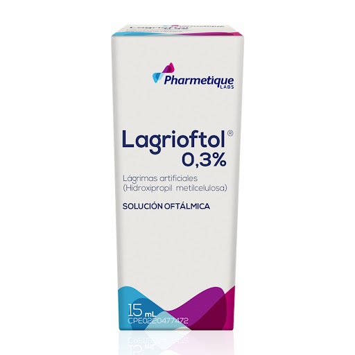 LAGRIOFTOL PHARMATIQUE 0,3% X15ML SOL OF
