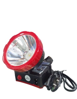 LINTERNA RECARGABLE HAMMER 5W ROJA 6H