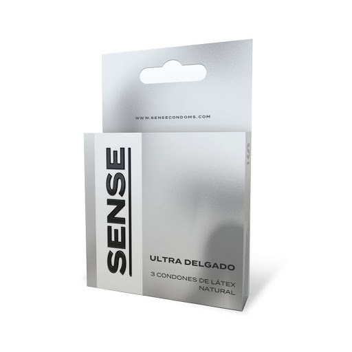 PRESERVATIVO ULTRA DELGADO X 3UNID SENSE