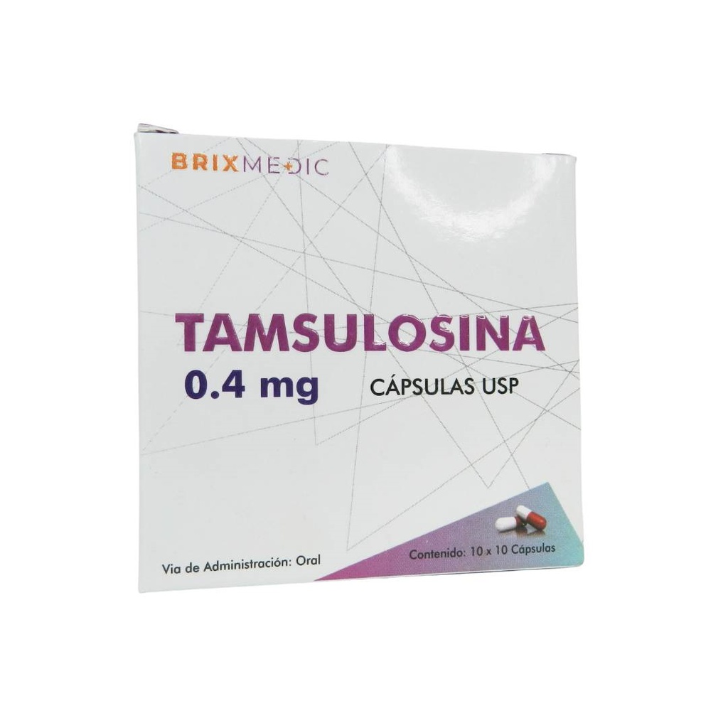 TAMSULOSINA 0,4MG X 10CAPSULAS BLISTER BRIXMEDIX