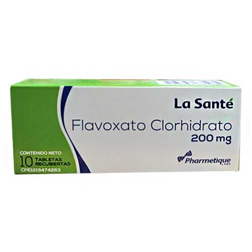 FLAVOXATO 200MG X 10TAB LA SANTE