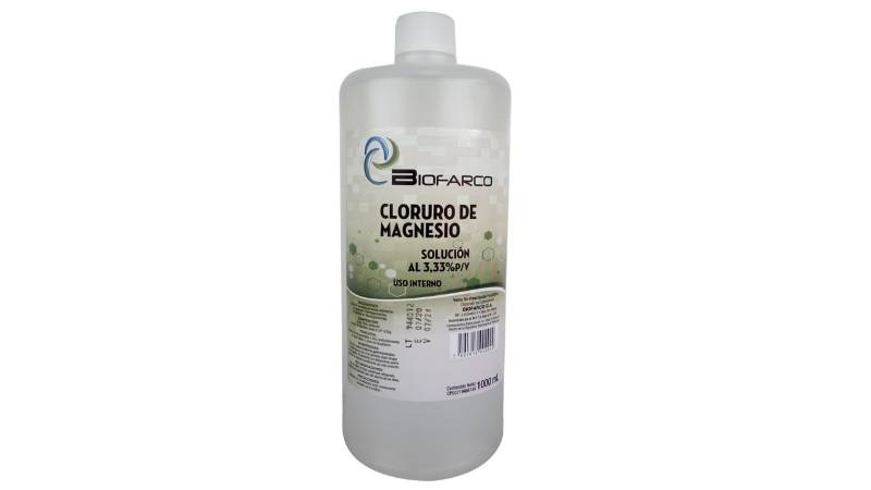 CLORURO DE MAGNESIO 3,33%X1000ML BIOFARCO