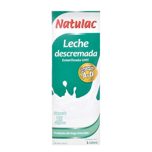 LECHE NATULAC 1L DESCREMADA UHT